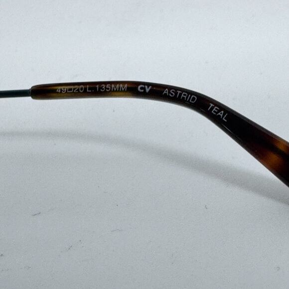 BCBGMAXAZRIA ASTRID Teal Eyeglasses‎ Frame 49-20-135mm H17656 main image 5
